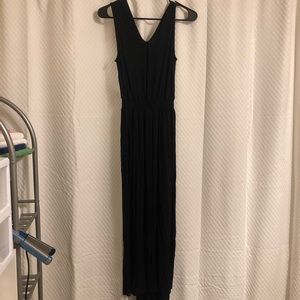 Black maxi dress